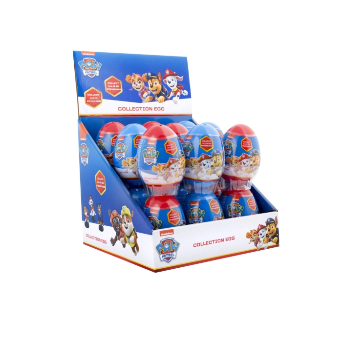 Paw Patrol meglepetés tojás cukorkával 10g/18db