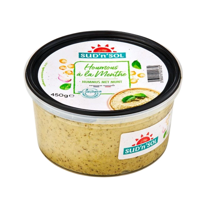 SUD'n'SOL hummusz mentával 450g