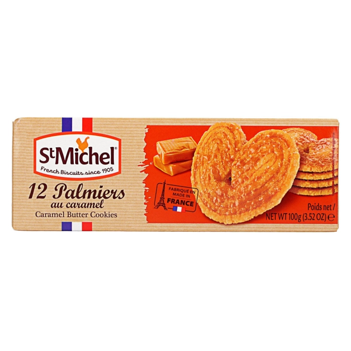 St Michel karamellás-vajas keksz 100g
