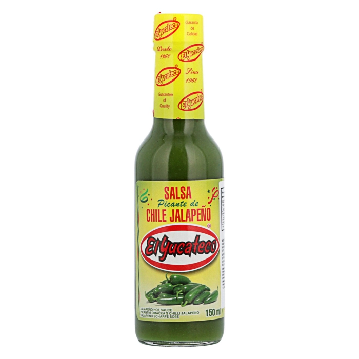 El Yucateco Salsa Picante enyhén csípős jalapeno szósz 150ml