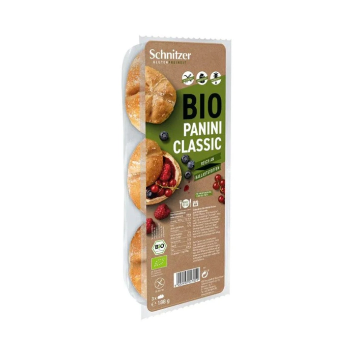 Schnitzer bio panini gluténmentes 188g