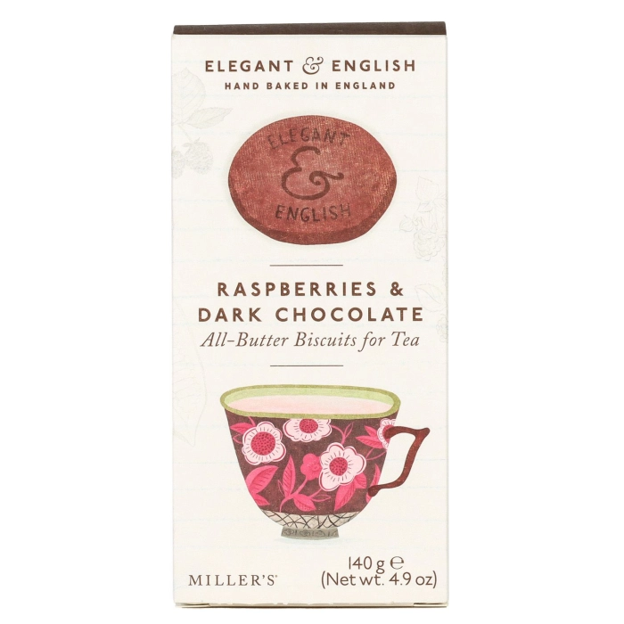 Artisan Biscuit English málnás- étcsokoládés keksz 140g