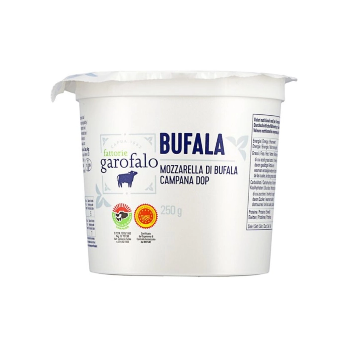 Fattorie garofalo vaschette bivalymozzarella 250g
