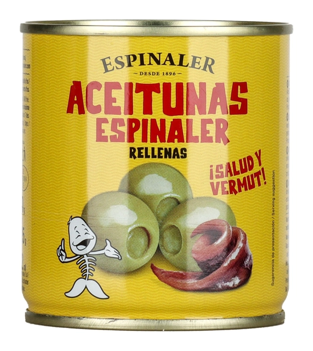 Espinaler zöld olívaboyó szardellával töltve 200g