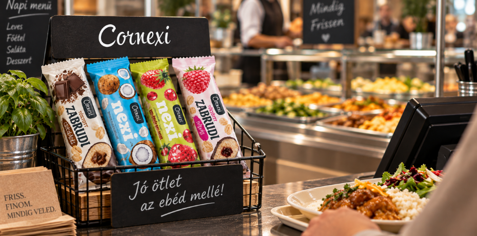 A Cornexi szeletek egy finom, tápláló nasi – ebéd mellé vagy helyette.